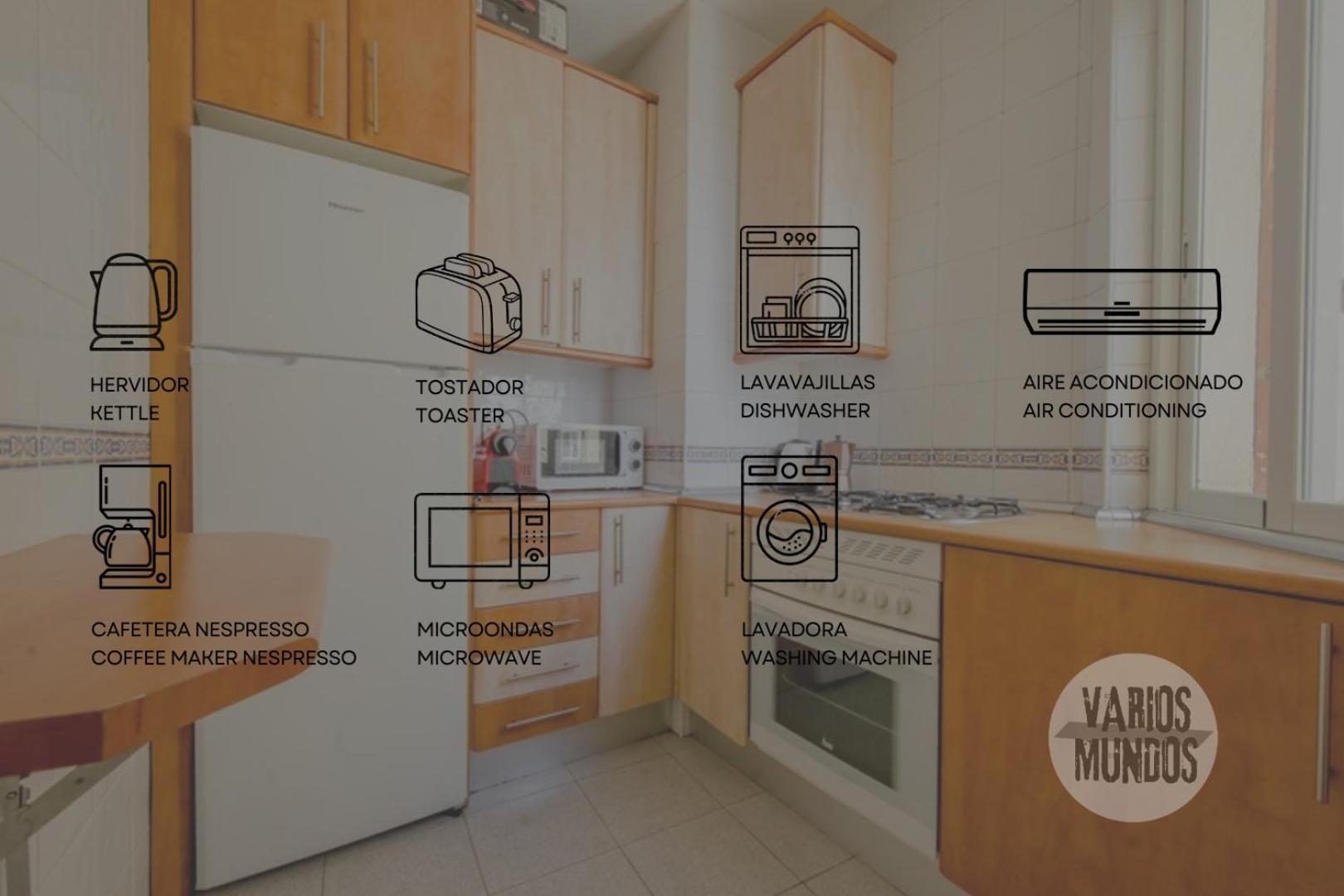 New Apt Para 7Pax En El Corazon De Madrid-Centro Экстерьер фото